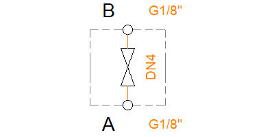 BKH-DN4-G1/8